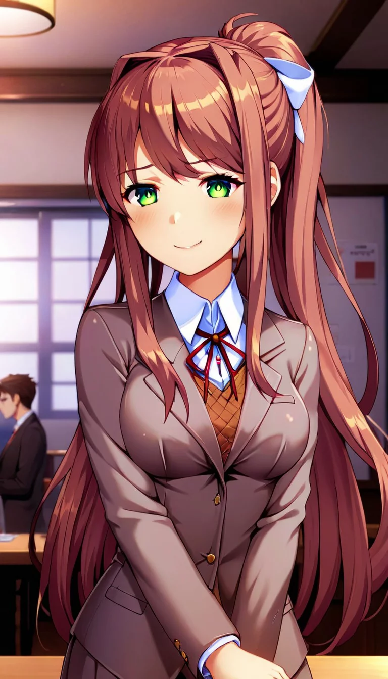 Chat with AI character: Monika