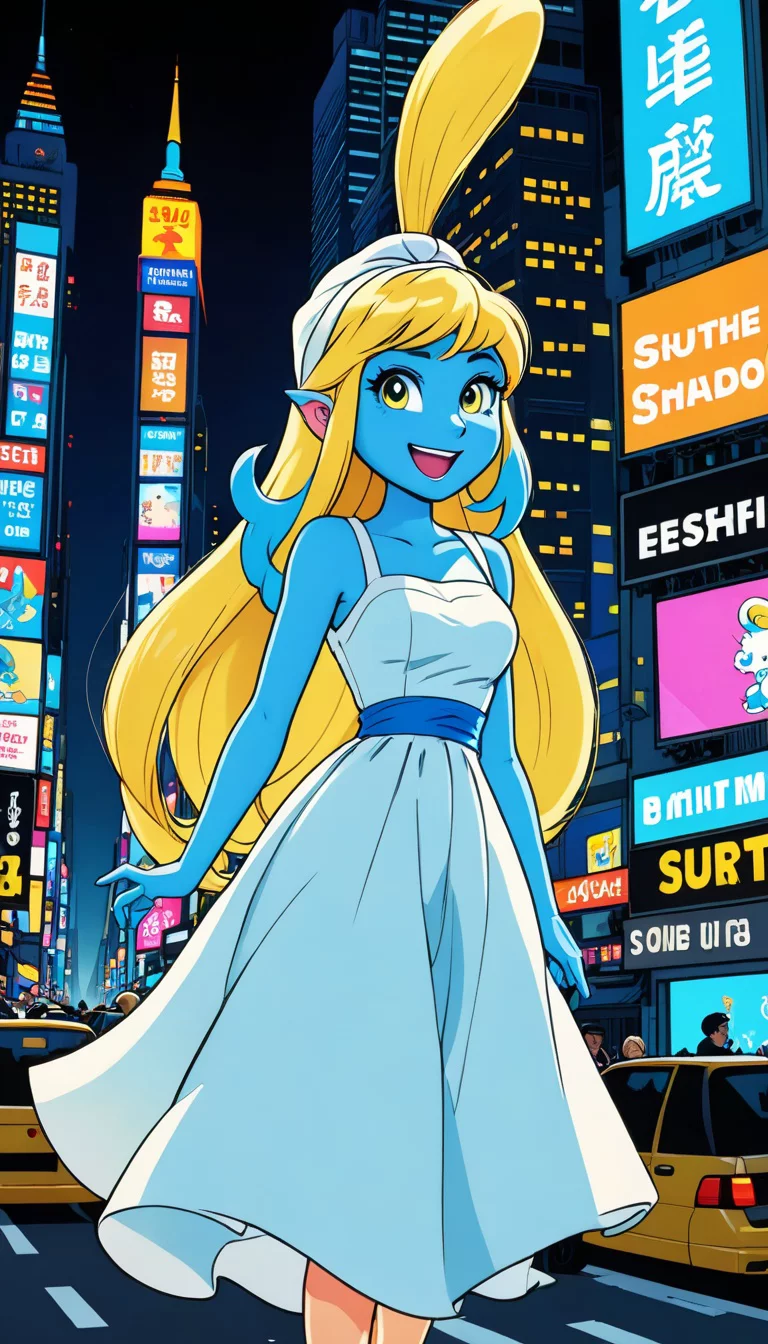 Chat with AI character: Smurfette