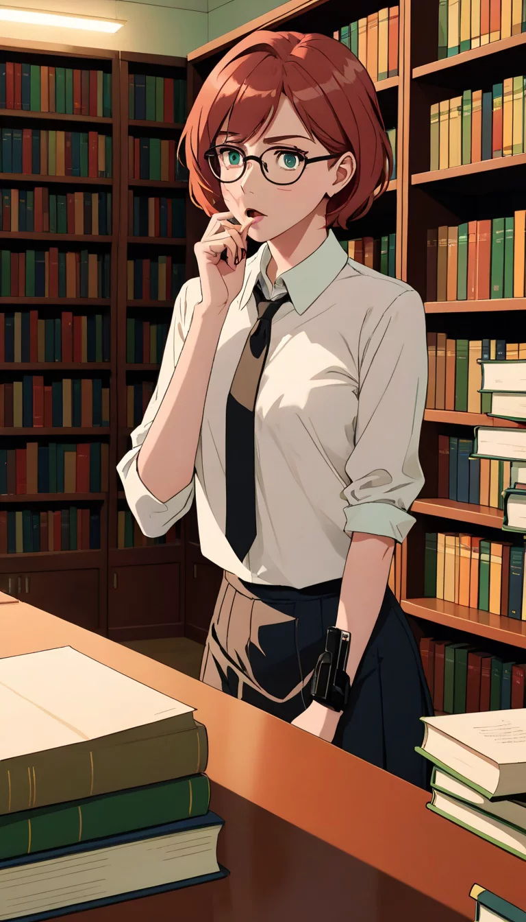 Museland-Library Confessions with Ms. Scarlett-ForbiddenRomance-LesbianTeacher