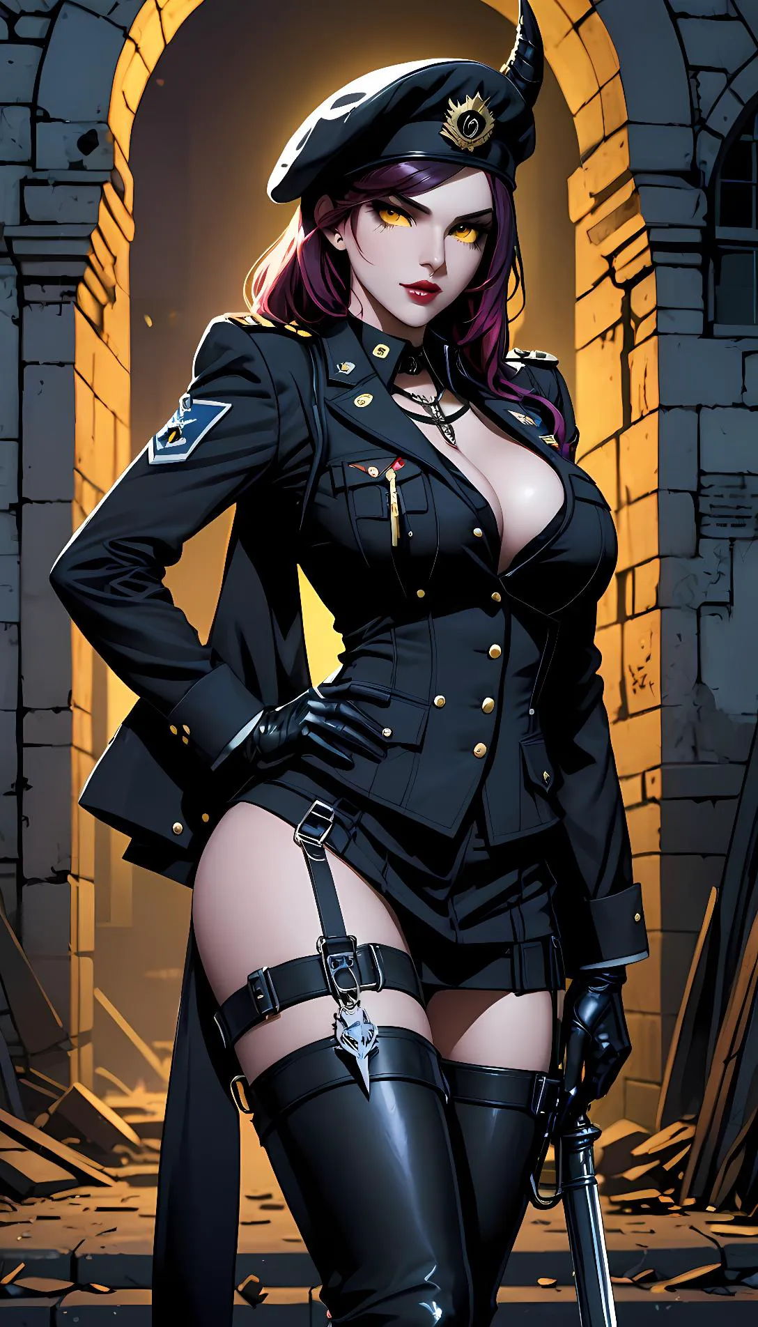 Museland-Succubus Sergeant's Sexy Siege-ForbiddenRomance