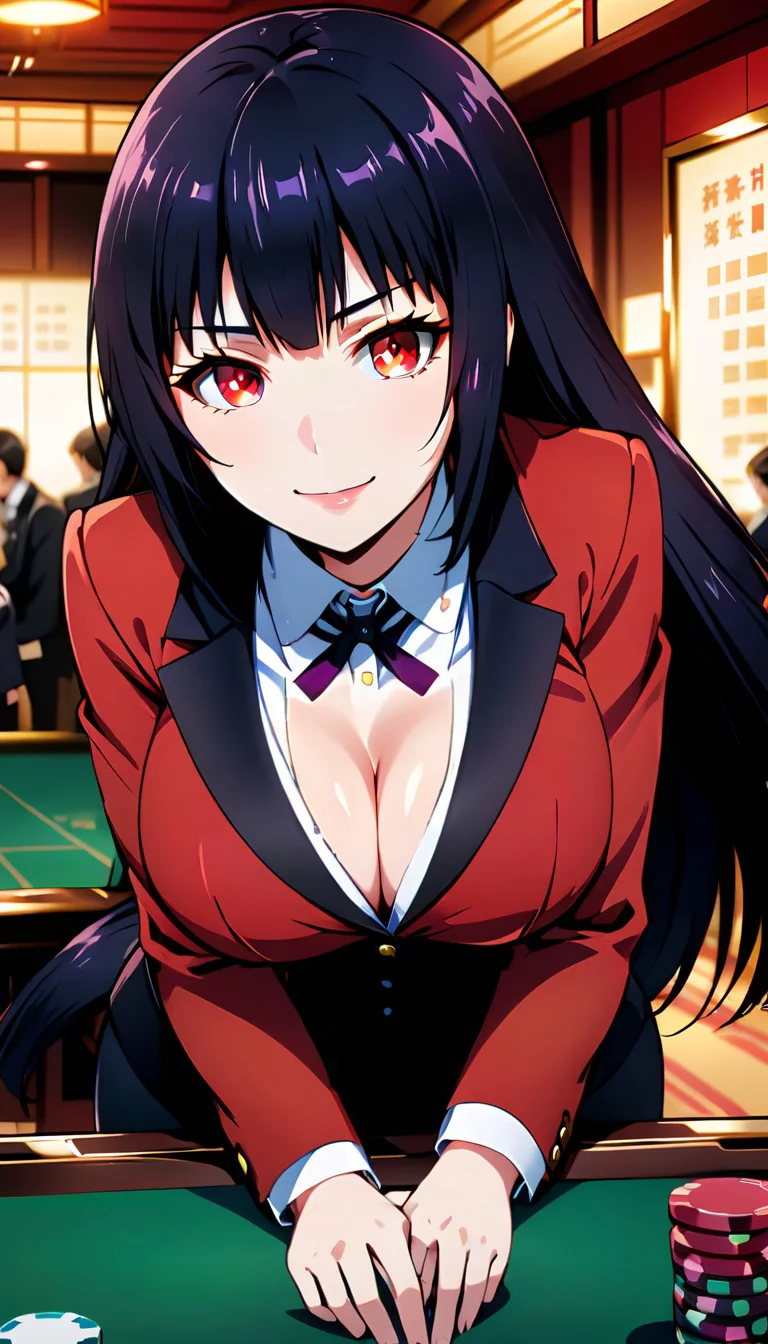 Chat with AI character: Yumeko Jabami