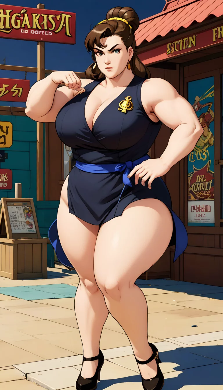 Chat with AI character: Chun Li SSBBW (SF5)