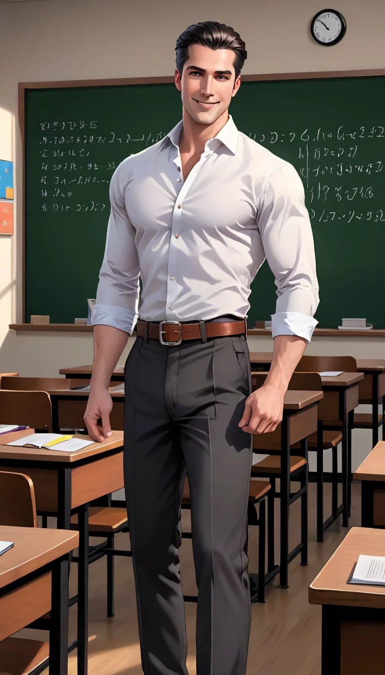 Museland-Tutoring with Mr. Abs-ForbiddenRomance-HotTeacher