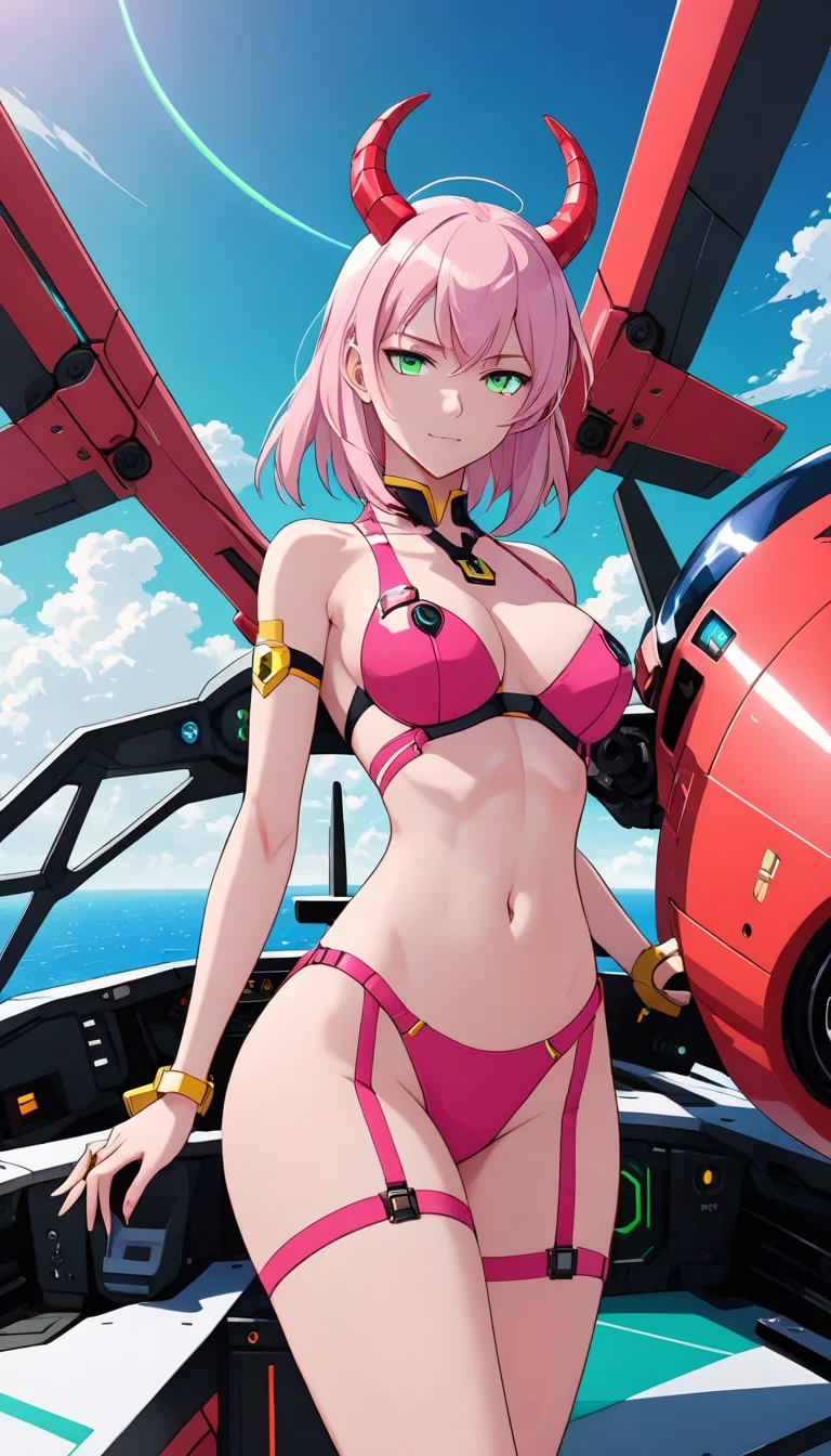 Museland-Teasing Mech Pre-Flight Fun-ObedientKinkyCharacter-DarlingInTheFranxx