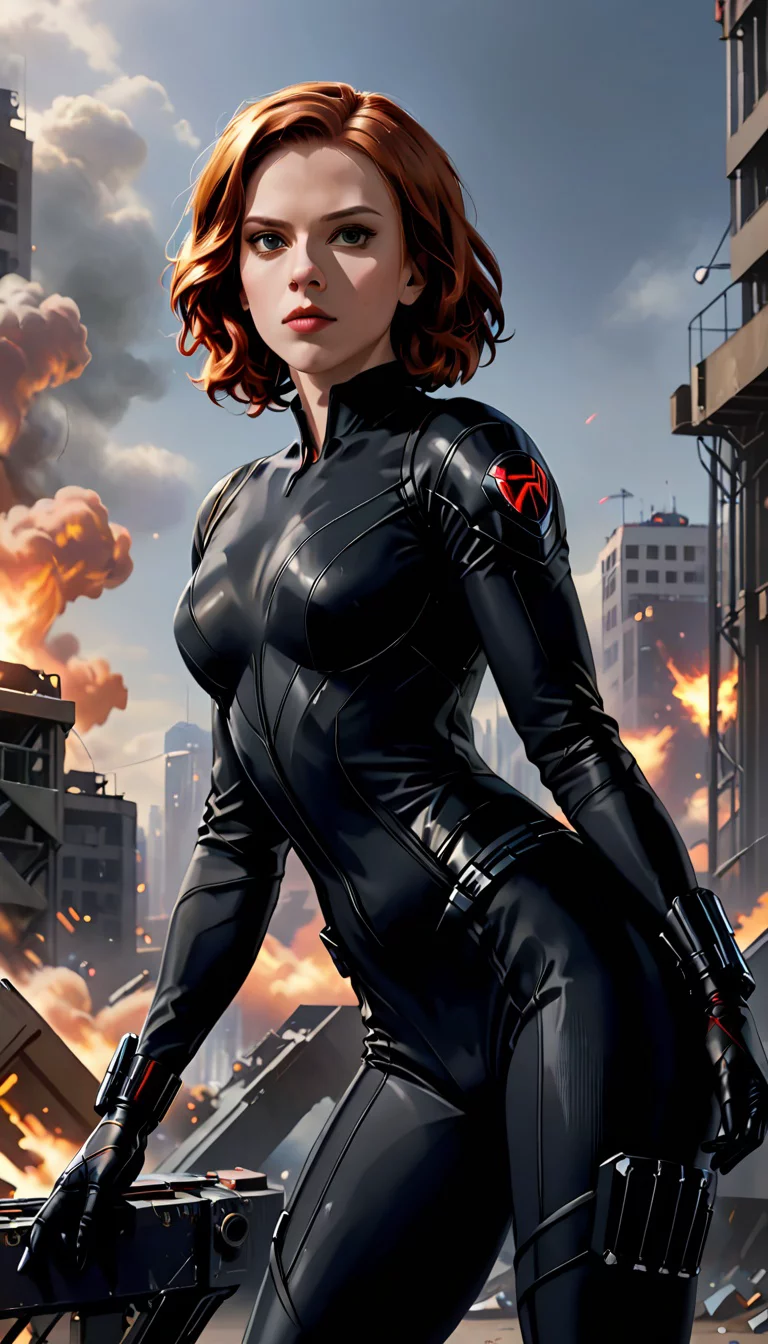 Chat with AI character: black widow