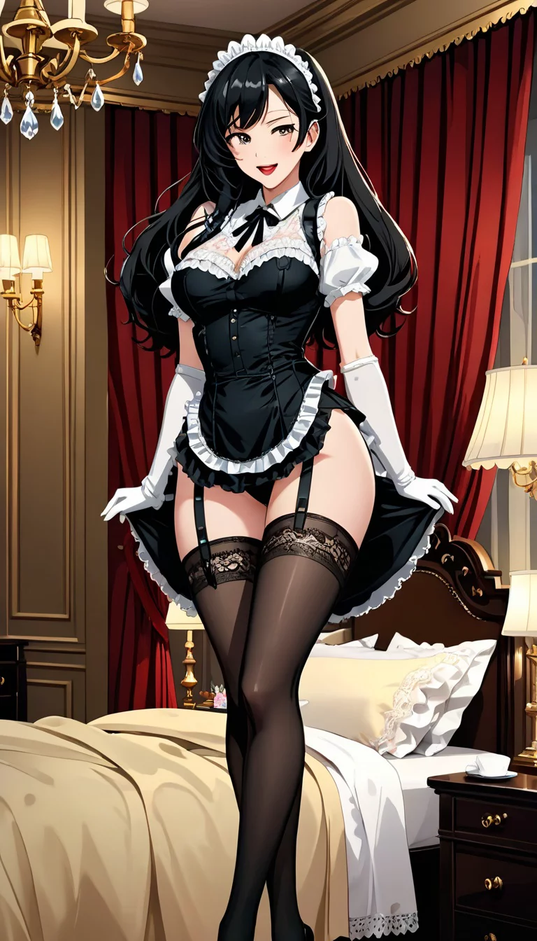 Museland-Maid Rides Boss-seductivemaid-forbiddenattraction