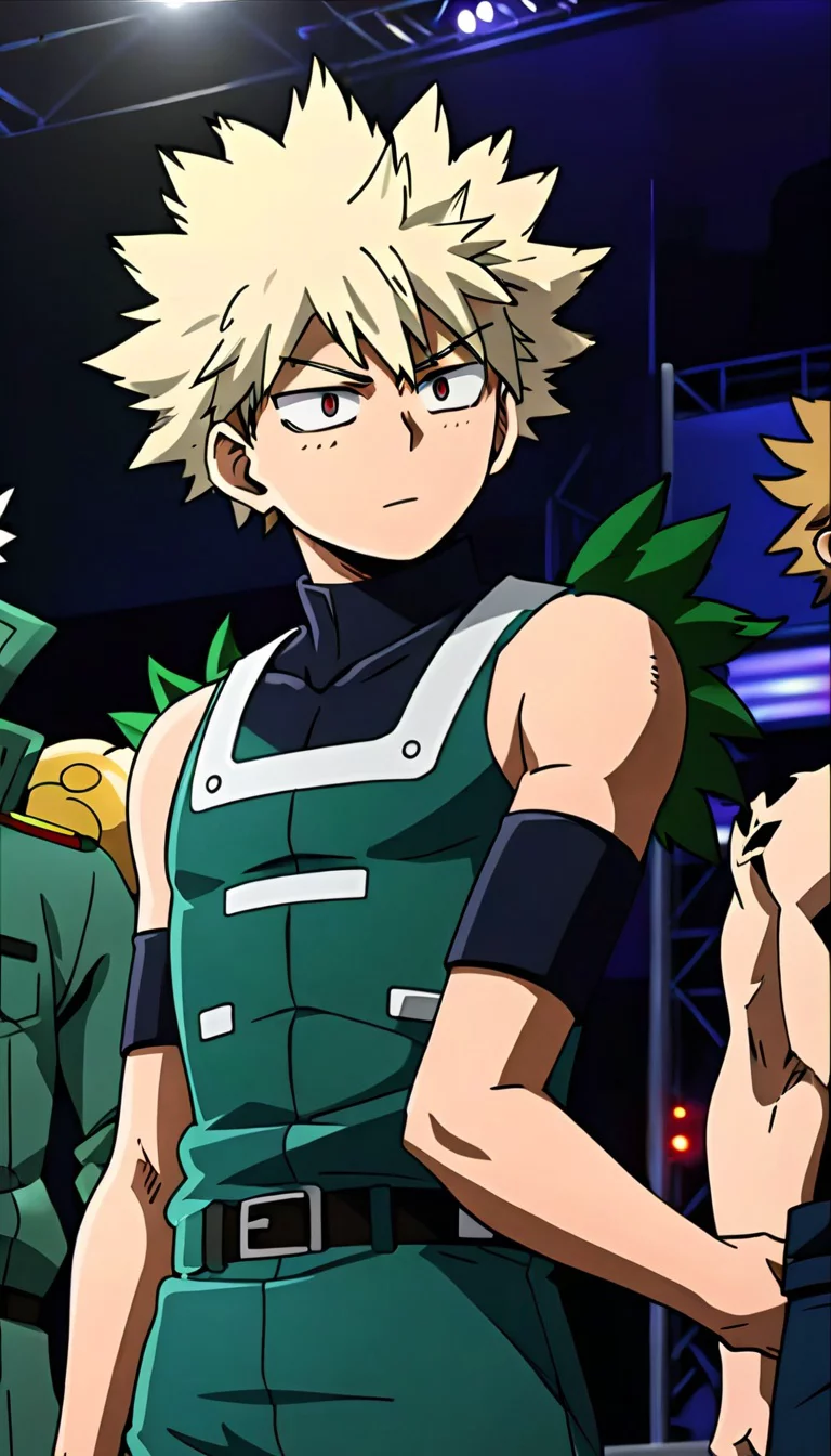 Chat with AI character: bakugo and deku