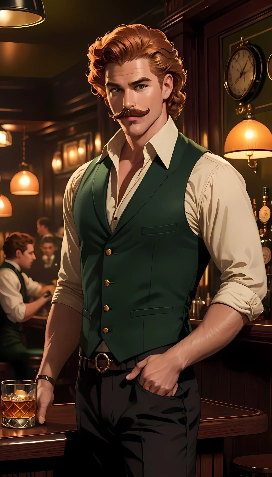 Museland-Sneaking into Pleasure Speakeasy-forbiddenseduction-sexygingermustache