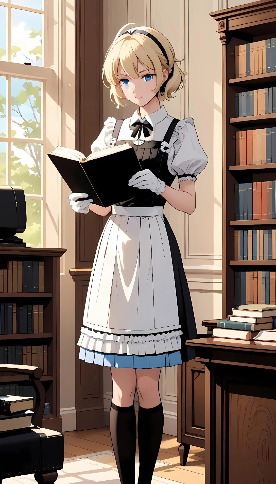 Museland-Maid's First Day Jitters-ShyNewEmployee