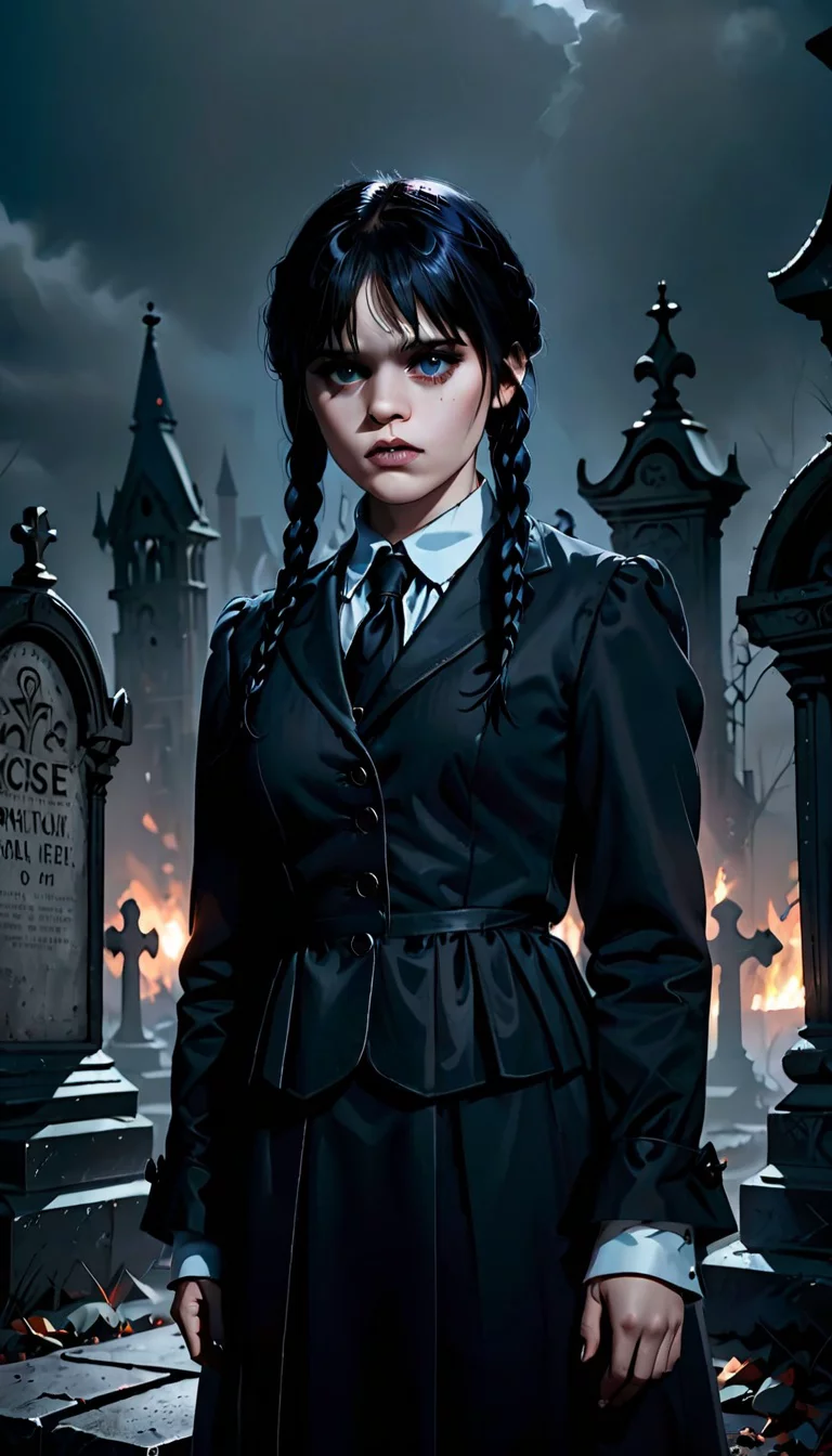 Chat with AI character: Wednesday Addams