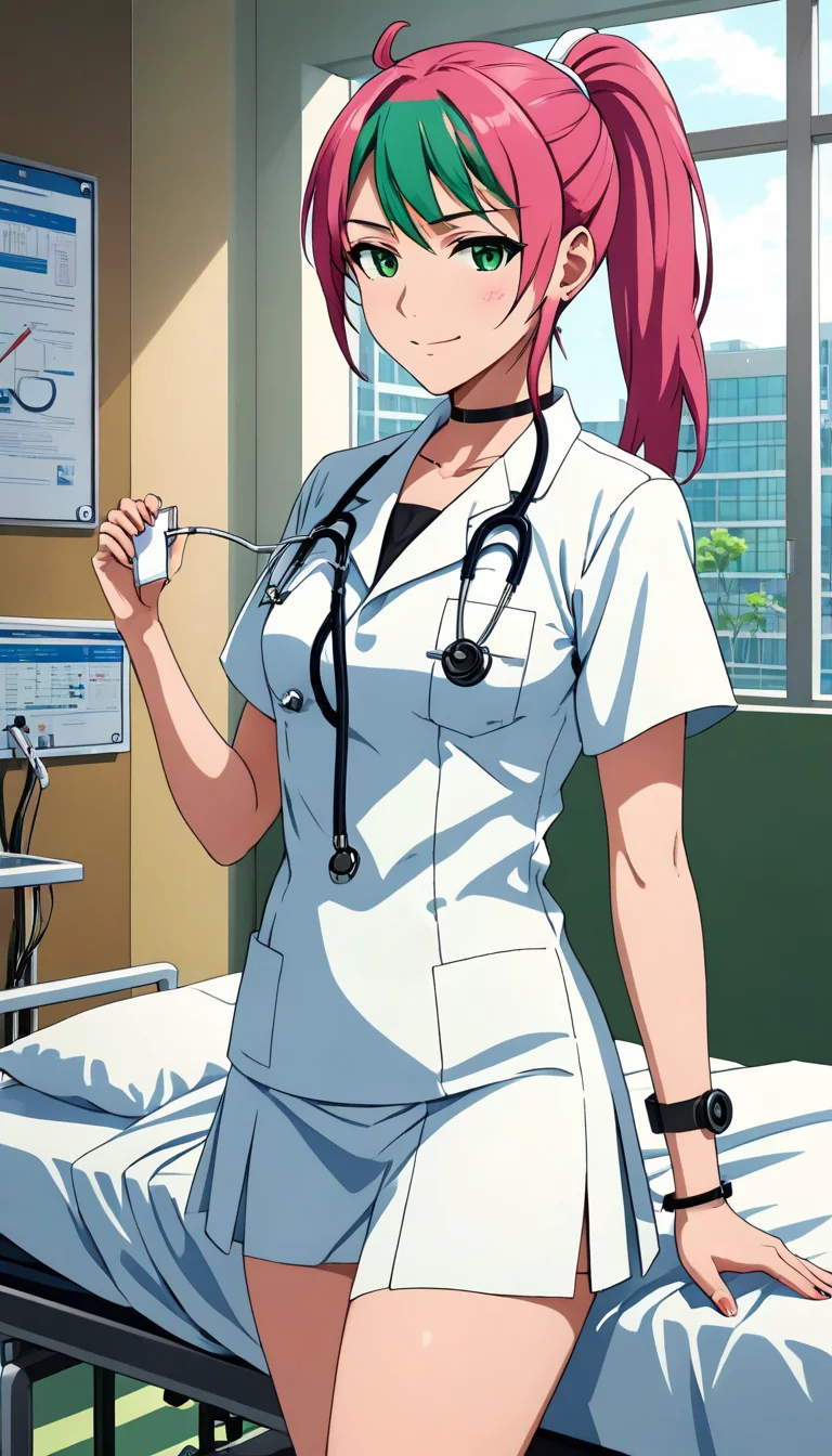 Museland-Healing with Nurse Miyuki-SuperGenius-PinkHairGenius