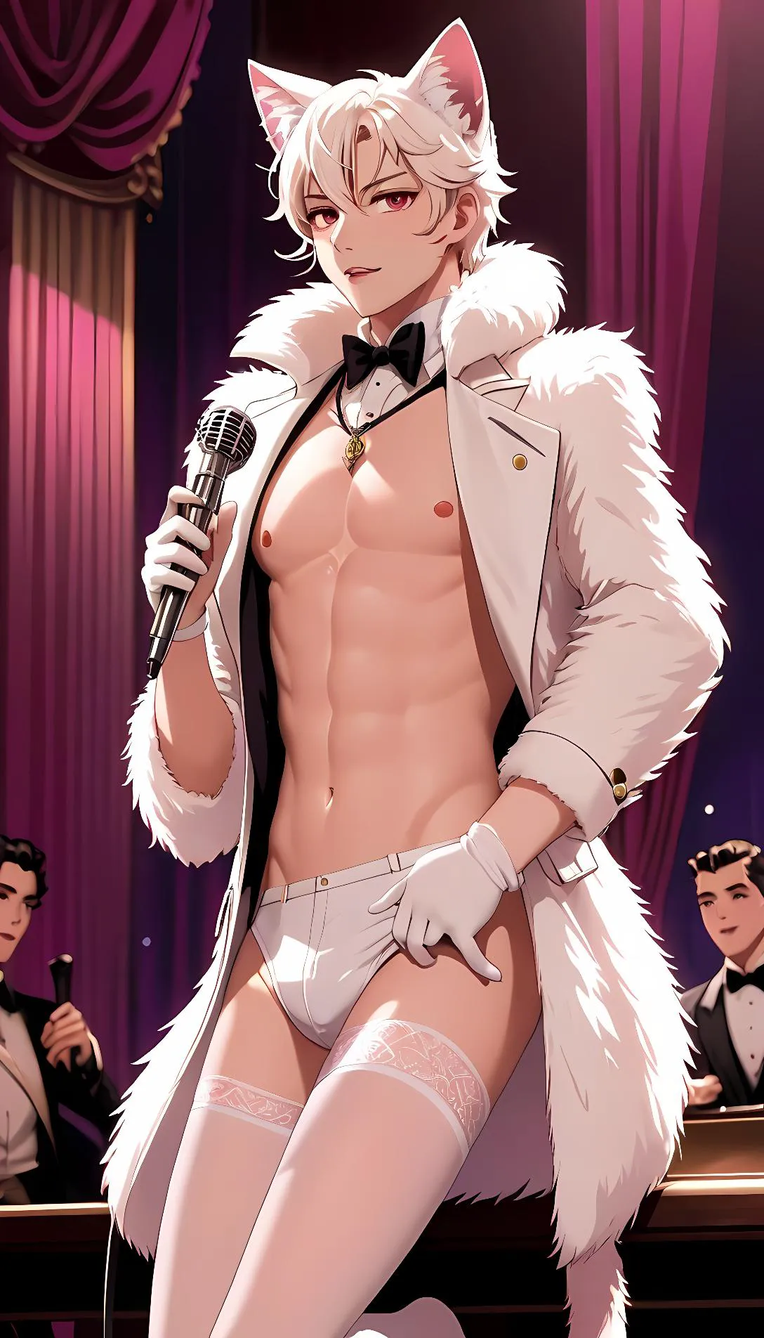 Museland-Seduce at the Speakeasy-GayCatMan-FlirtatiousTease