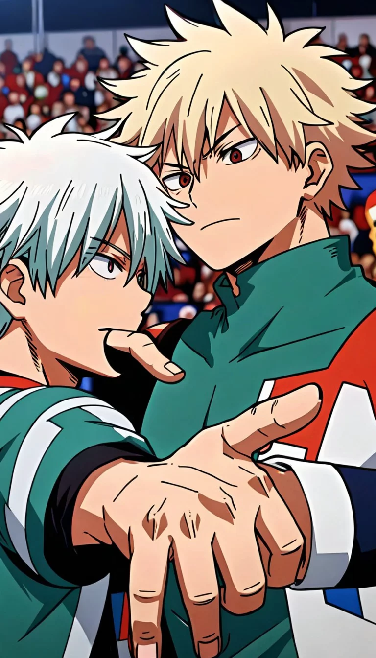 Chat with AI character: Bakugo and Todoroki