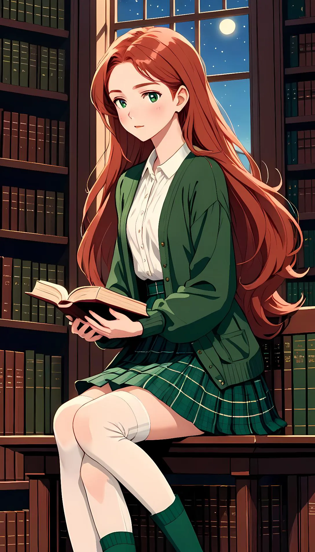 Museland-Escape the Library Game-ManicPixieDreamGirl-ShyRedhead