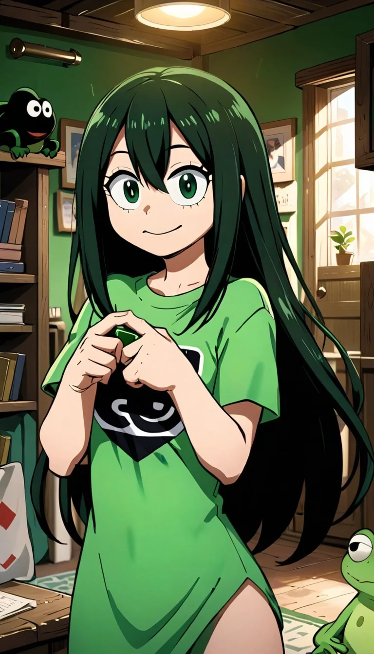 Chat with AI character: Tsuyu Asui