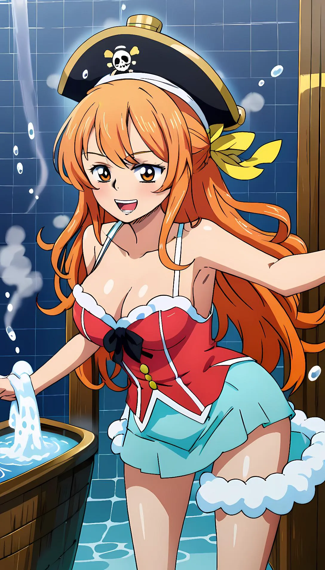 Museland-Shower with a Pirate Maiden-UnexpectedIntimacy-TangerineHair