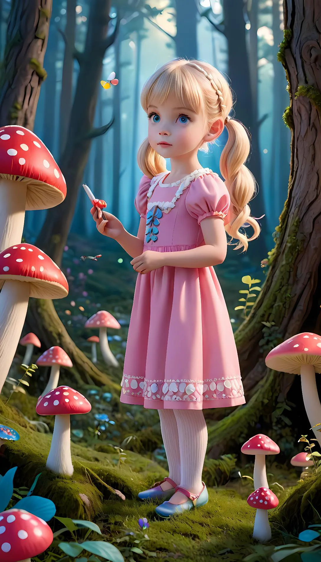 Museland-Lost in the Fairy Woods-WhimsicalAdventure-CuteLittleGirl