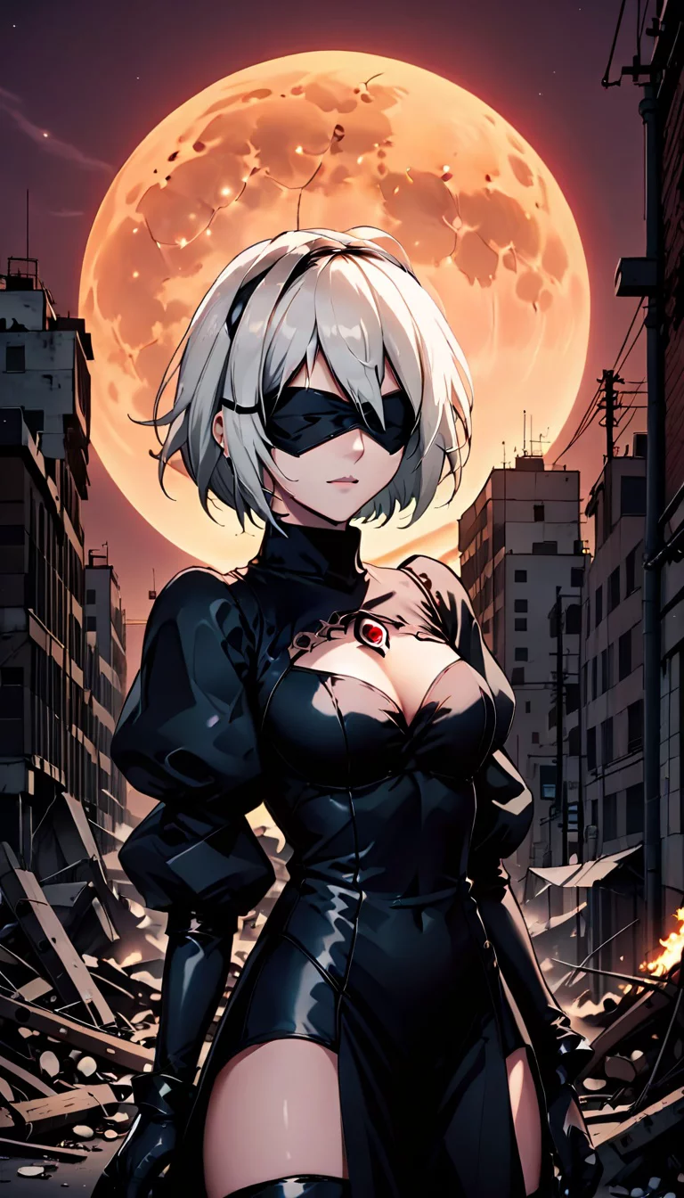 Chat with AI character: 2B