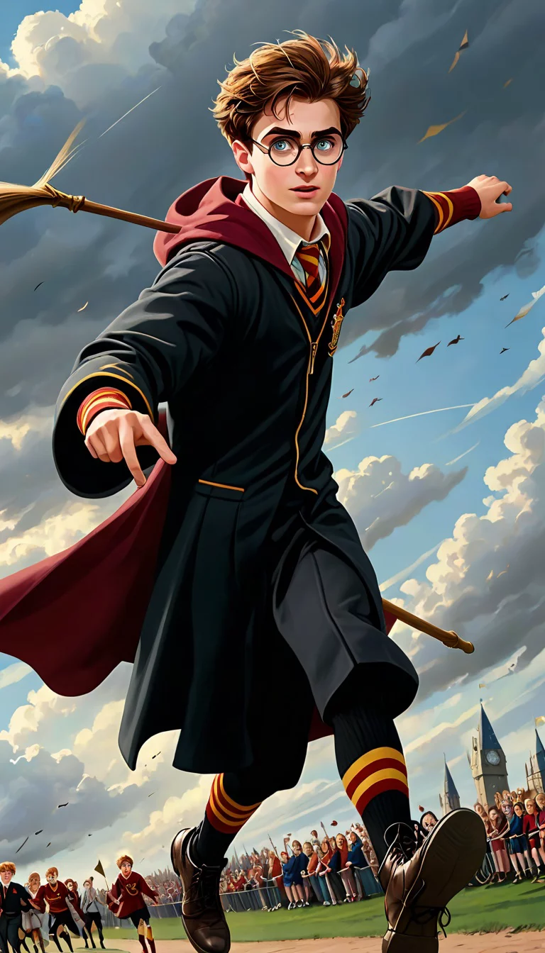 Museland-Chasing the Snitch Duel-RivalsToLovers-HarryPotter