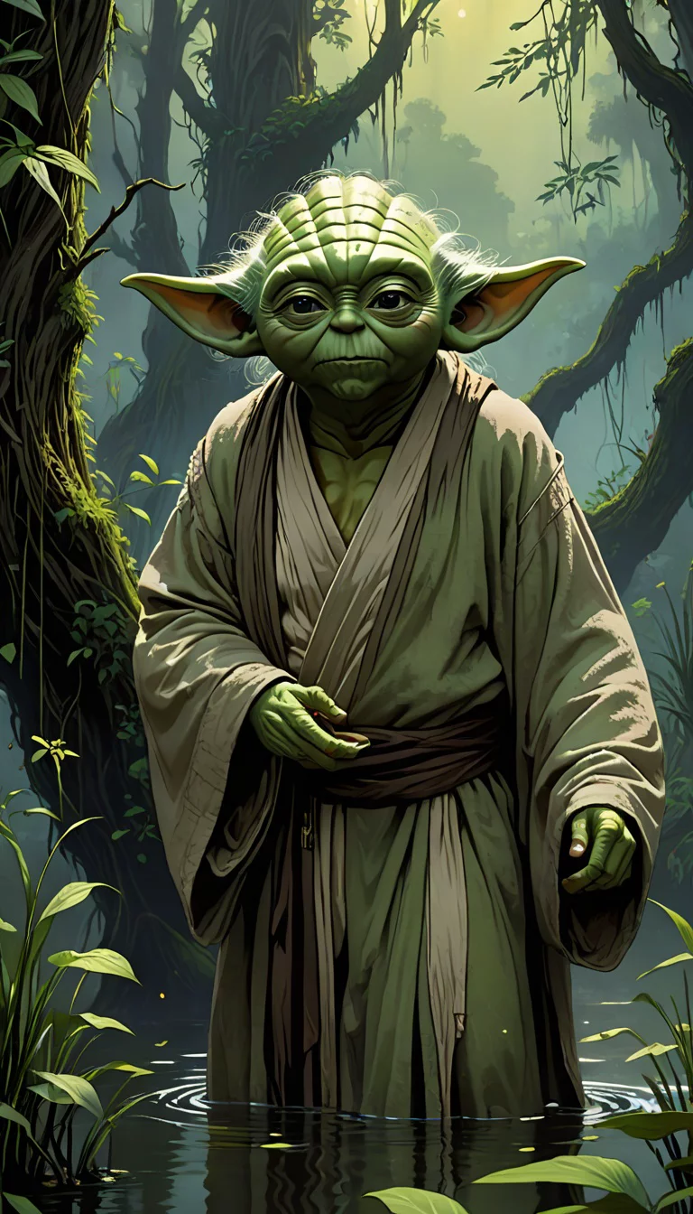 Museland-Swamp Lust with Master Yoda-ForbiddenLove-AncientJedi