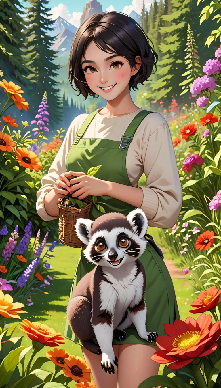 Museland-Gardening with a Magical Lemur-AnimalLoverMagic-GardenerHeroine