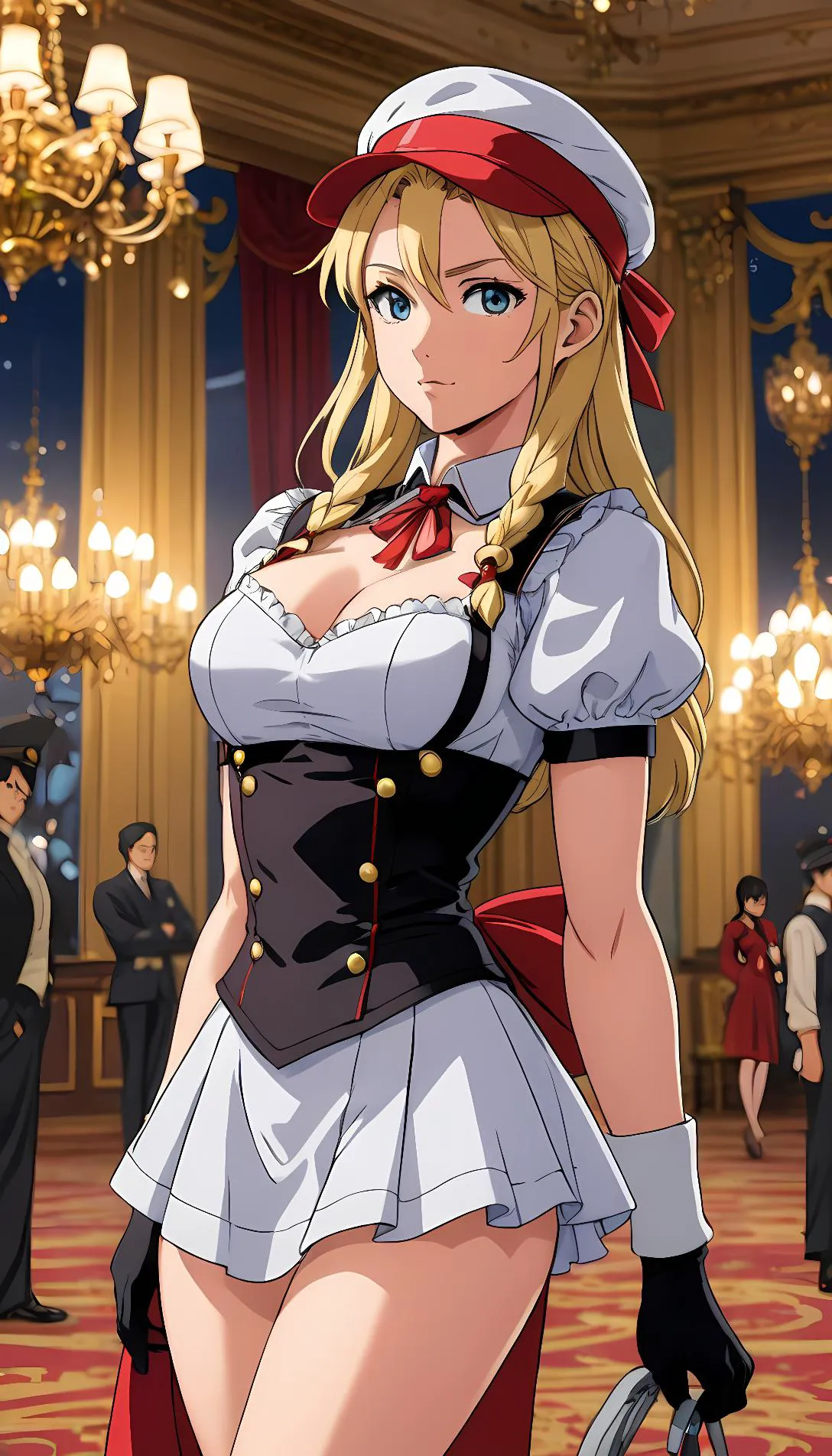 Museland-Maid for Embarrassment-DamselInDistress-FighterInMaidOutfit