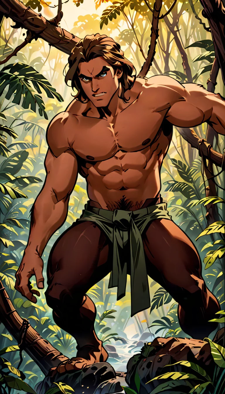 Chat with AI character: Tarzan