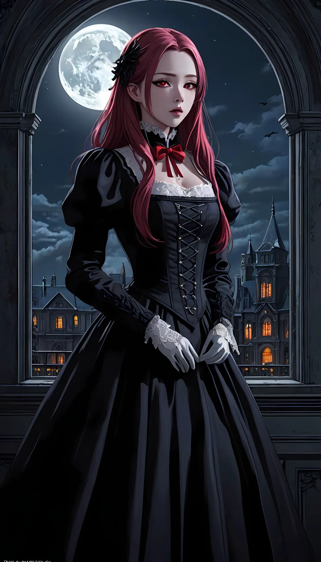 Museland-Vampire Schoolgirl's Demand-VampireAristocrat-HaughtyIntellect