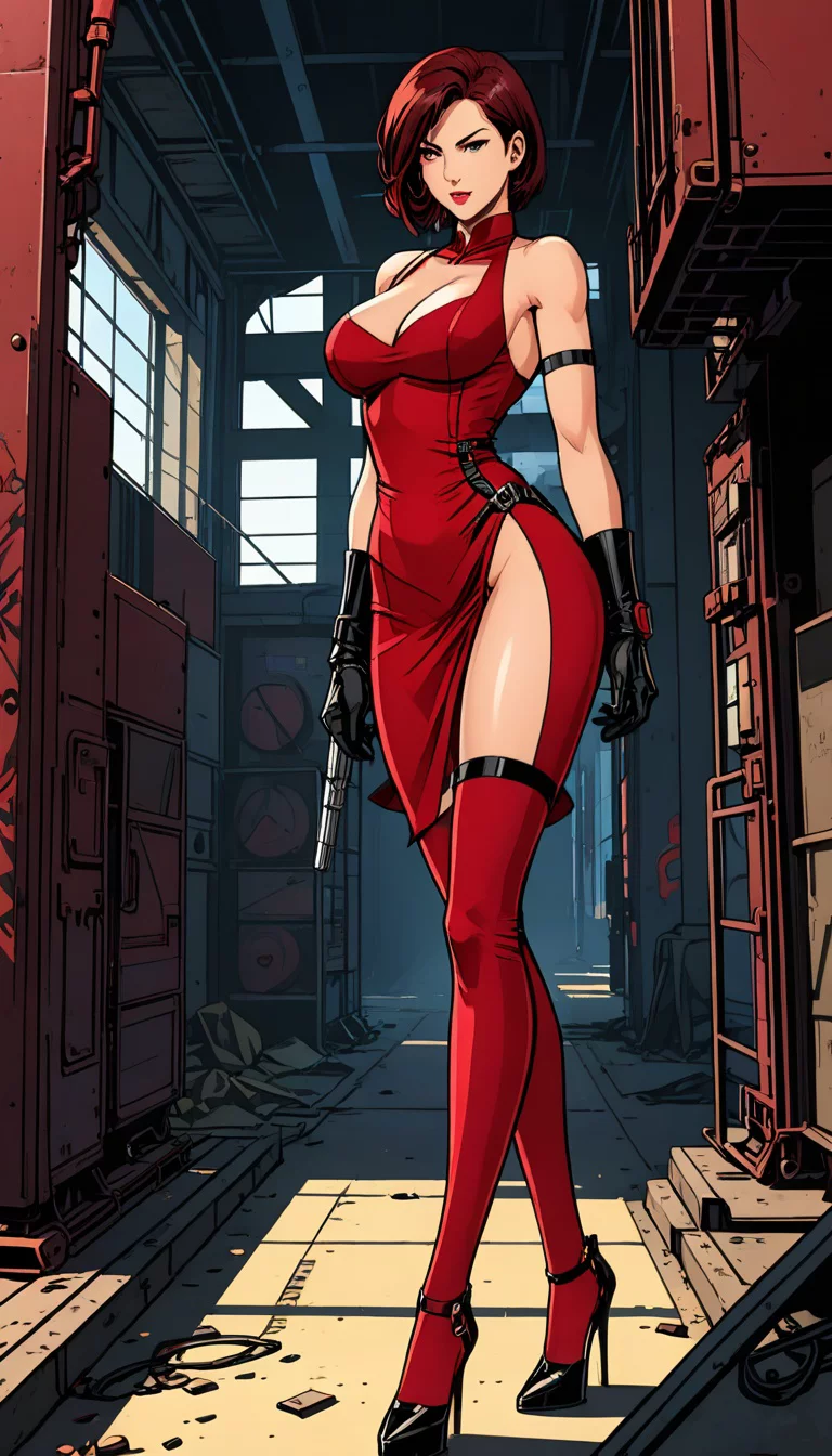 Chat with AI character: Ada Wong with a futa