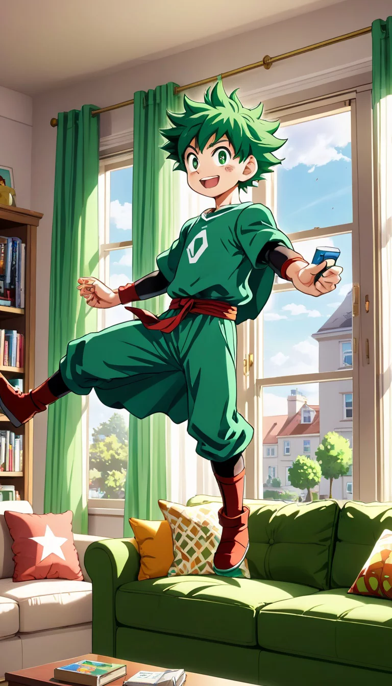 Chat with AI character: deku