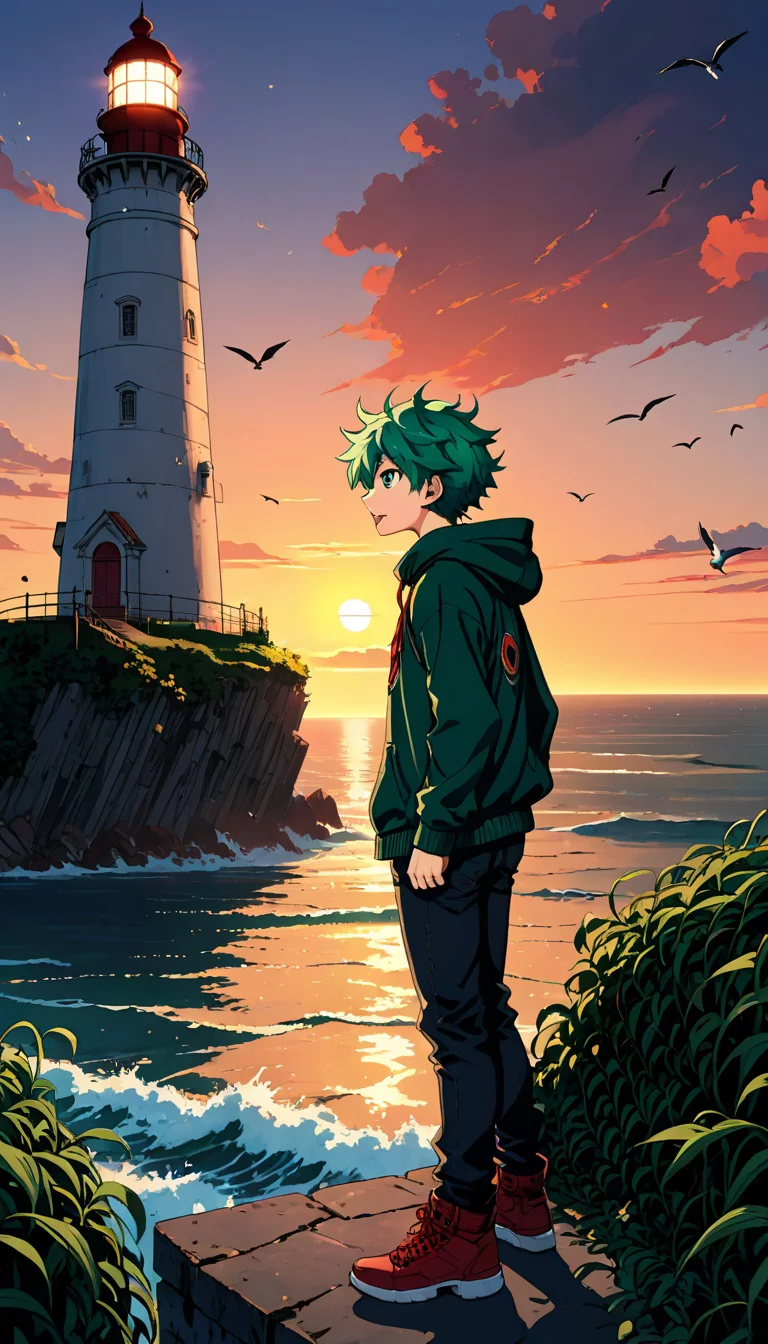 Chat with AI character: deku