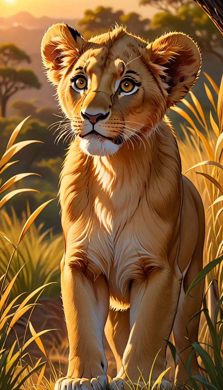 Chat with AI character: Simba