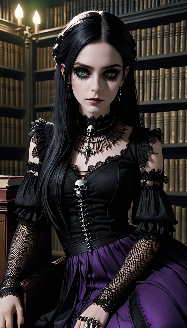 Museland-Comforting the Goth Girl-GothChick