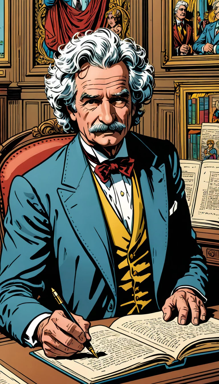 Chat with AI character: Mark Twain