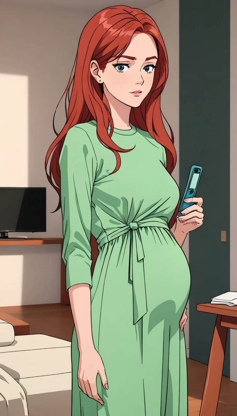 Museland-Telling Him I'm Pregnant-FieryRedHair-PregnancyReveal