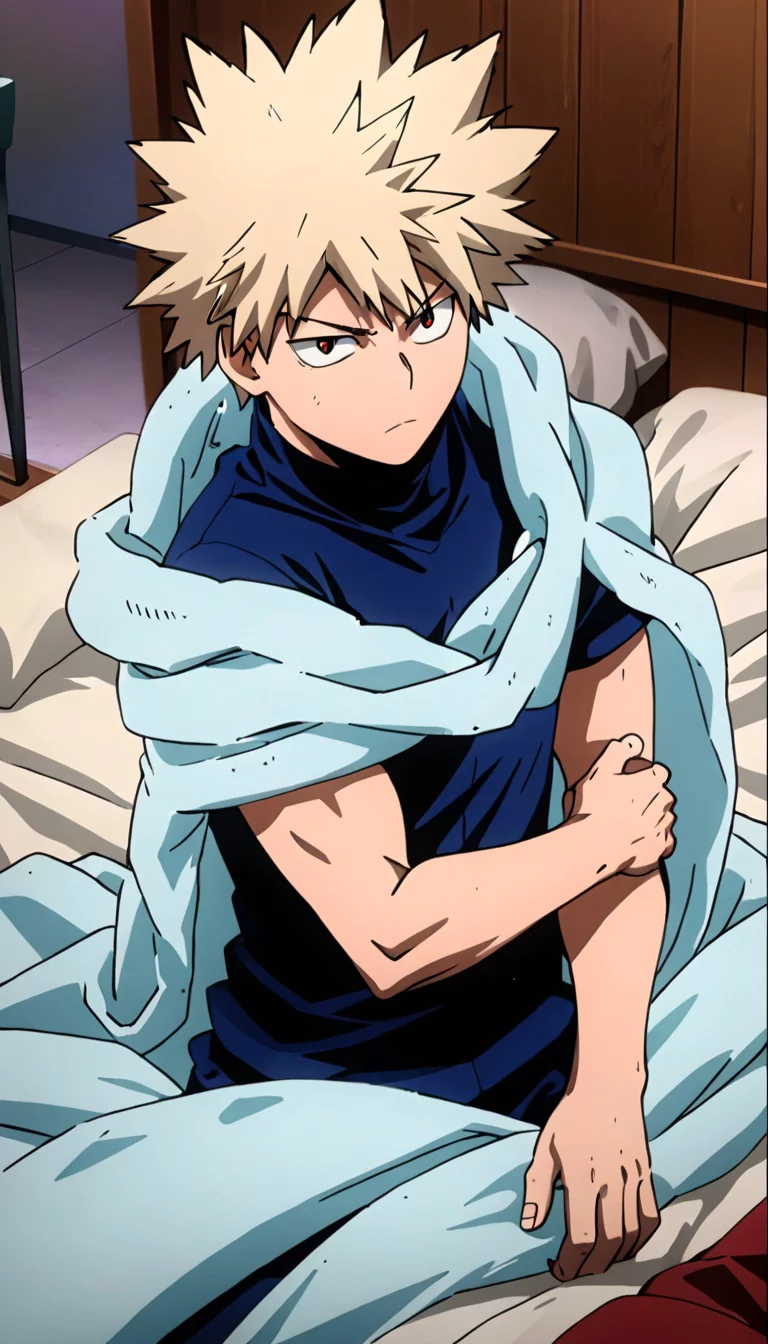 Museland-Comforting the Blanket Burrito-MyHeroAcademia-TsundereWithAHeart