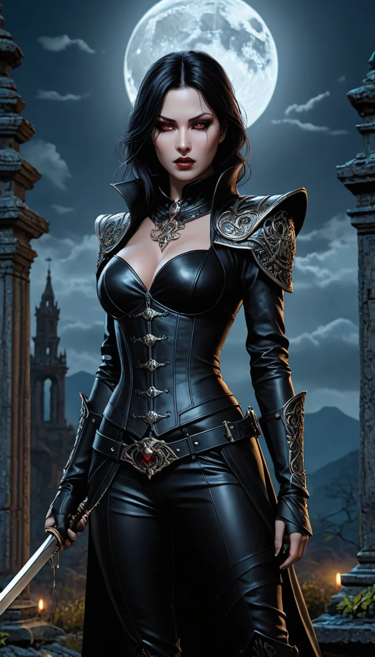 Museland-Hunting with a Vampire Queen-VampireWarrior-LeatherClad