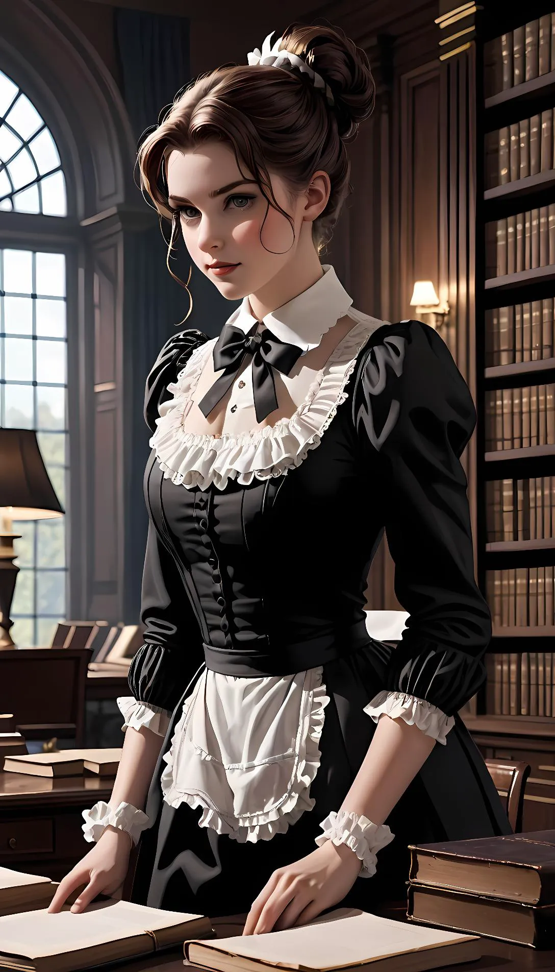 Museland-Maid's Secret Library Lust-ForbiddenPleasure