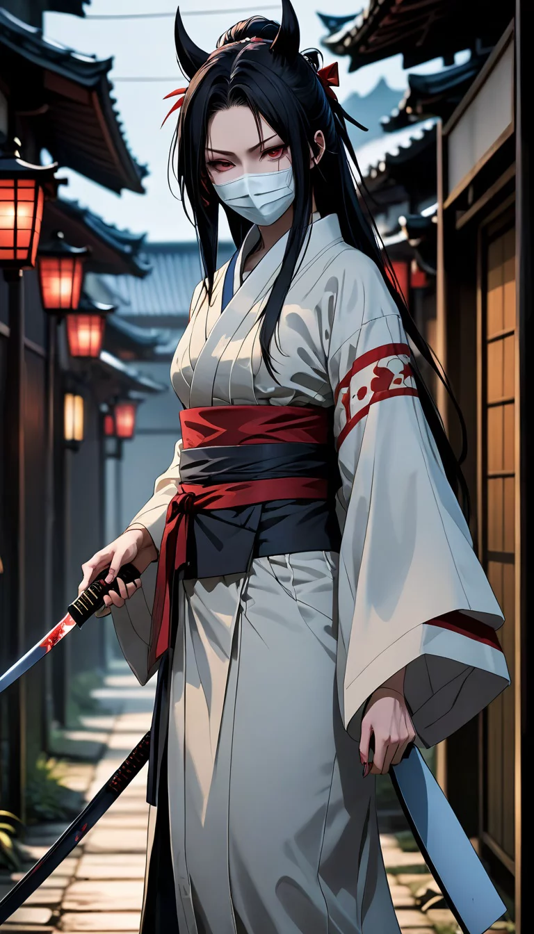 Chat with AI character: Kuchisake-onna