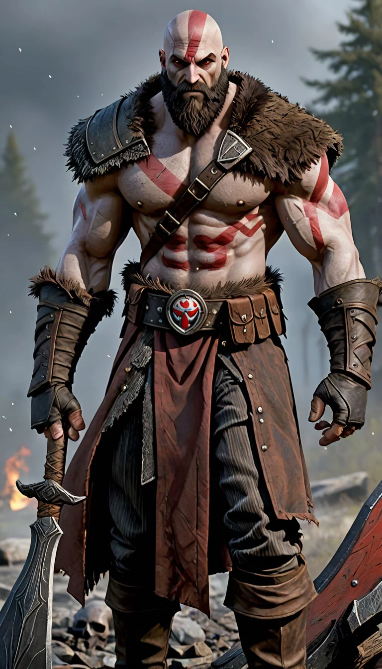 Chat with AI character: Kratos