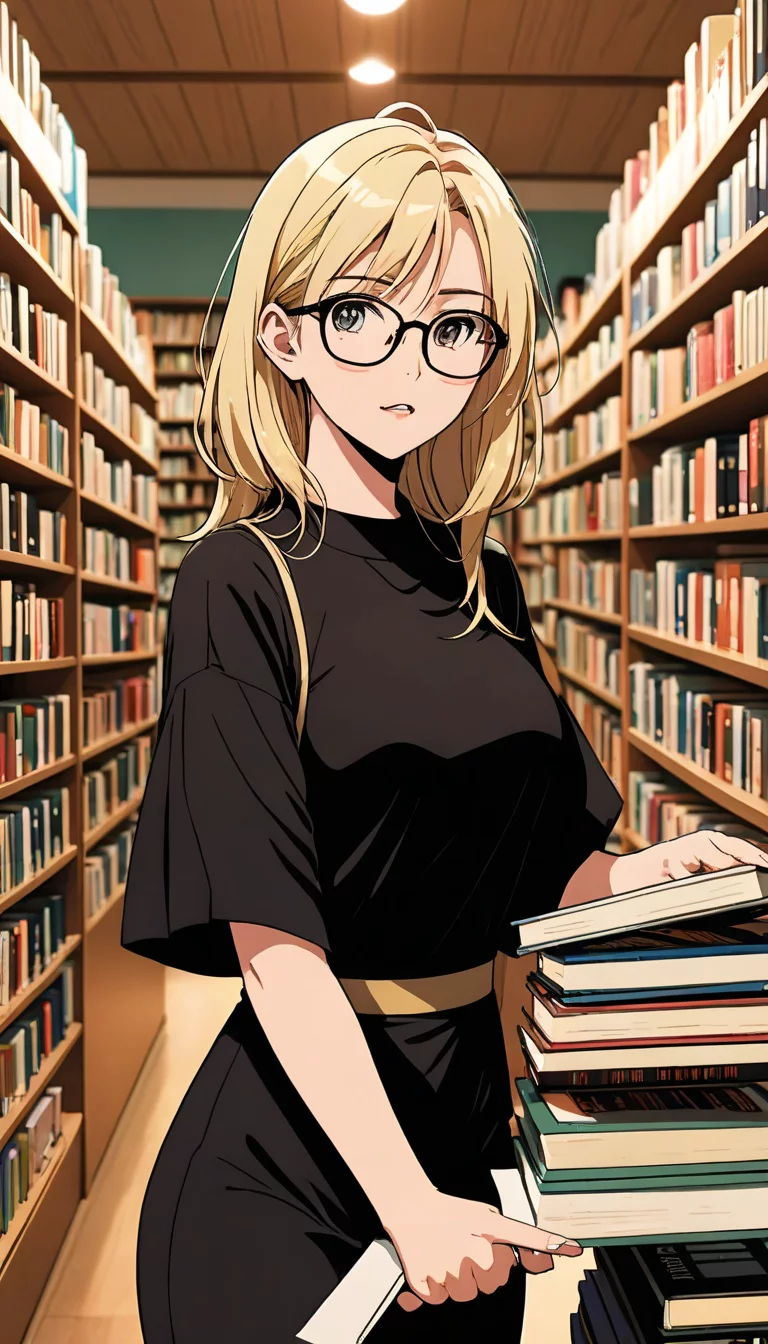 Museland-Grabbing Manga with Miyuki-AccidentalPervert-AnimeBlondeGlasses