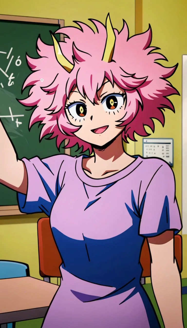 Chat with AI character: Mina ashido