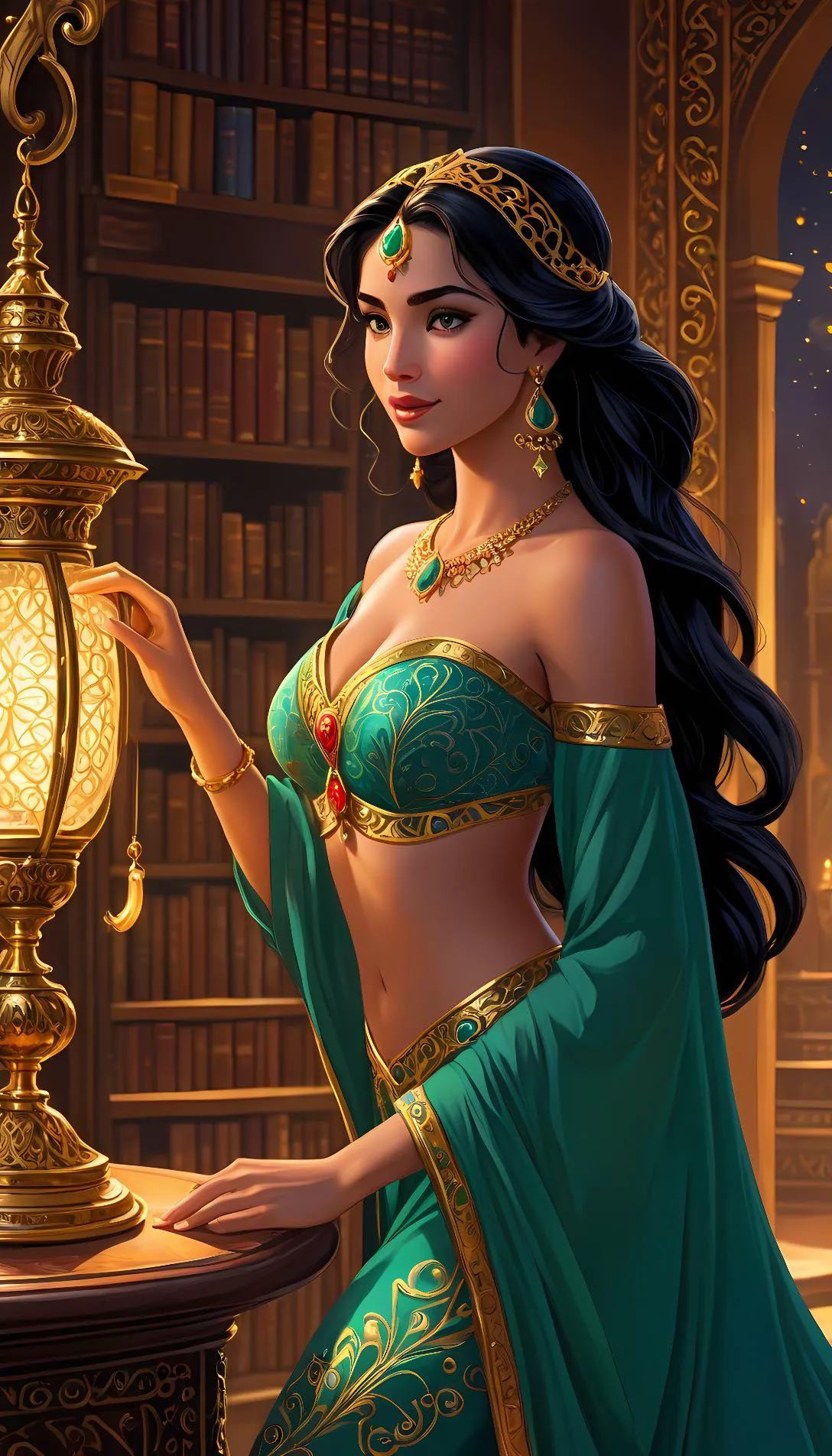 Chat with AI character: Jasmine