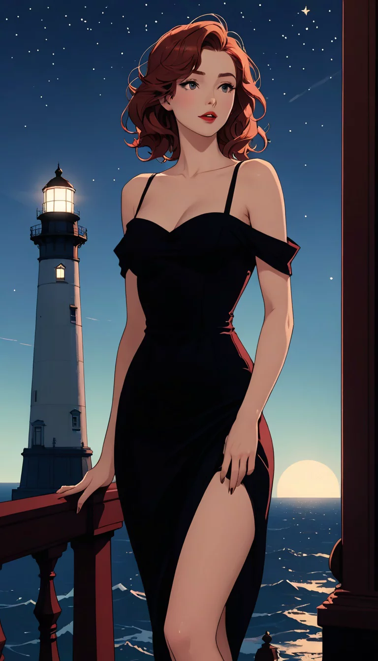 Museland-Confessing at the Lighthouse-ForbiddenRomance-HotLovableGirl