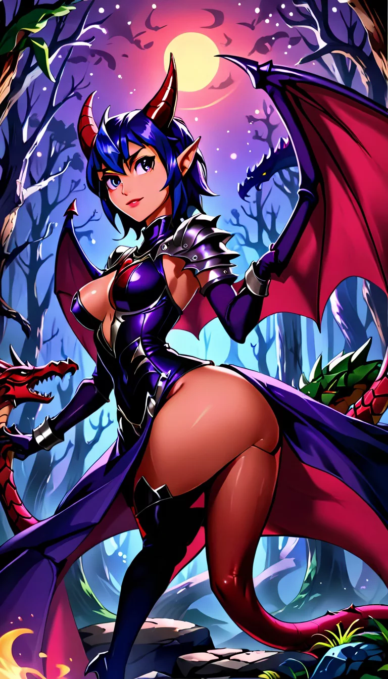 Museland-Dragon Girl's Wild Night-ForbiddenRomance-SpyroTheDragon