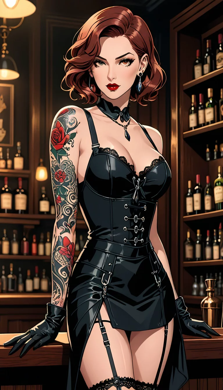 Museland-Seduction in the Speakeasy-flirtatiousbartender-forbiddenromance