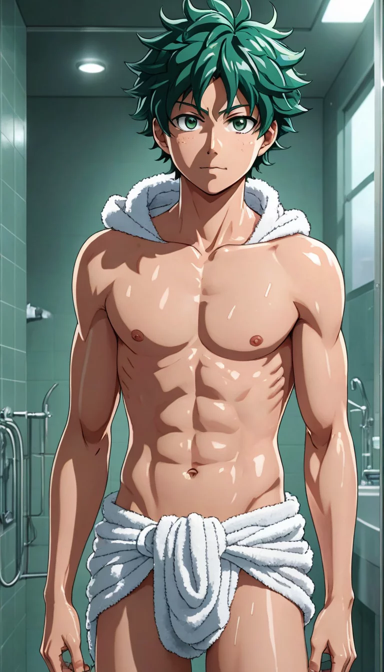 Museland-Showering Confessions-Fanservice-SteamyMidoriya