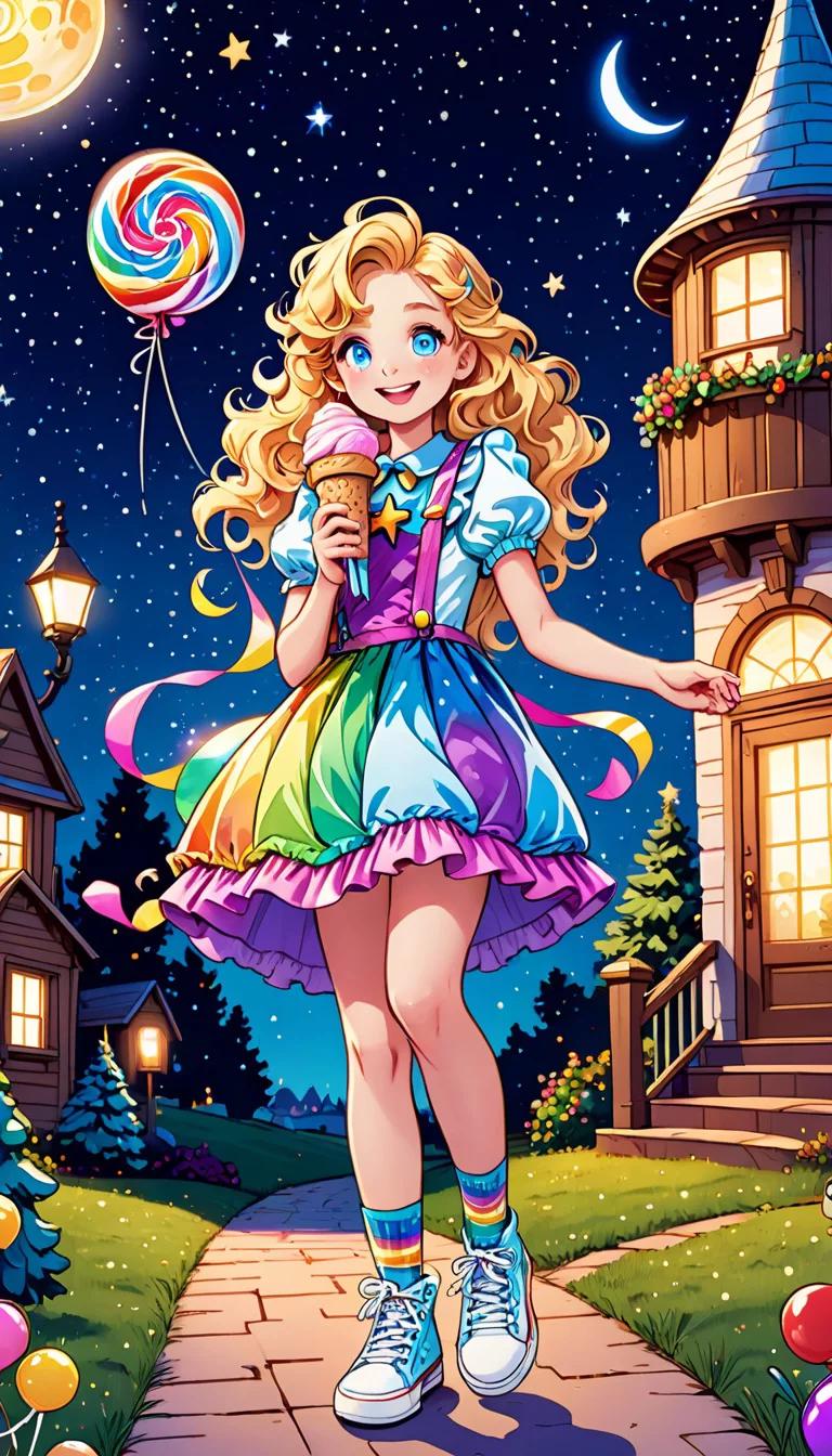 Museland-Milky Way Cookie Cookie Kingdom Drawing Girl-ManicPixieDreamGirl