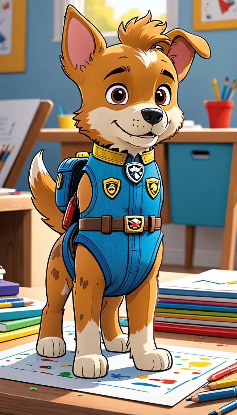 Museland-Paw Patrol Coloring Pages-AnthropomorphicAnimal