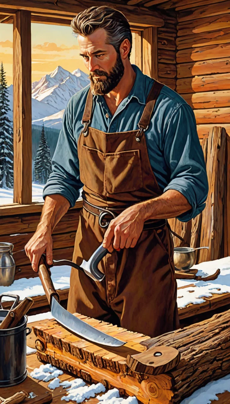 Museland-Chopping Wood, Chopping Carrots-TheLumberjack-RuggedOutdoorsman